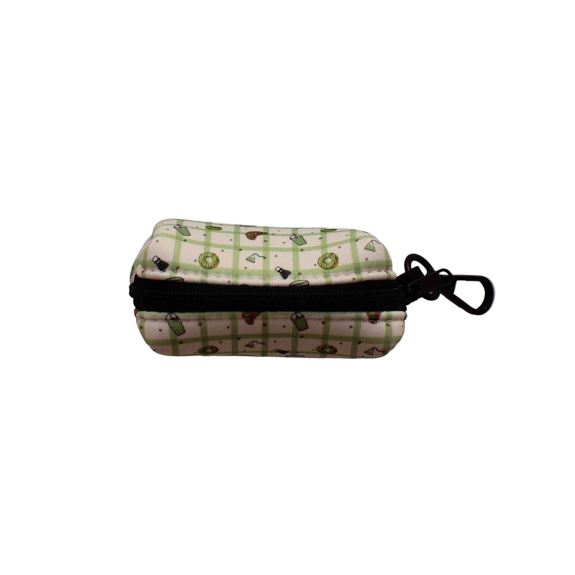 Porta bolsas para perro Picnic Matcha, vista trasera
