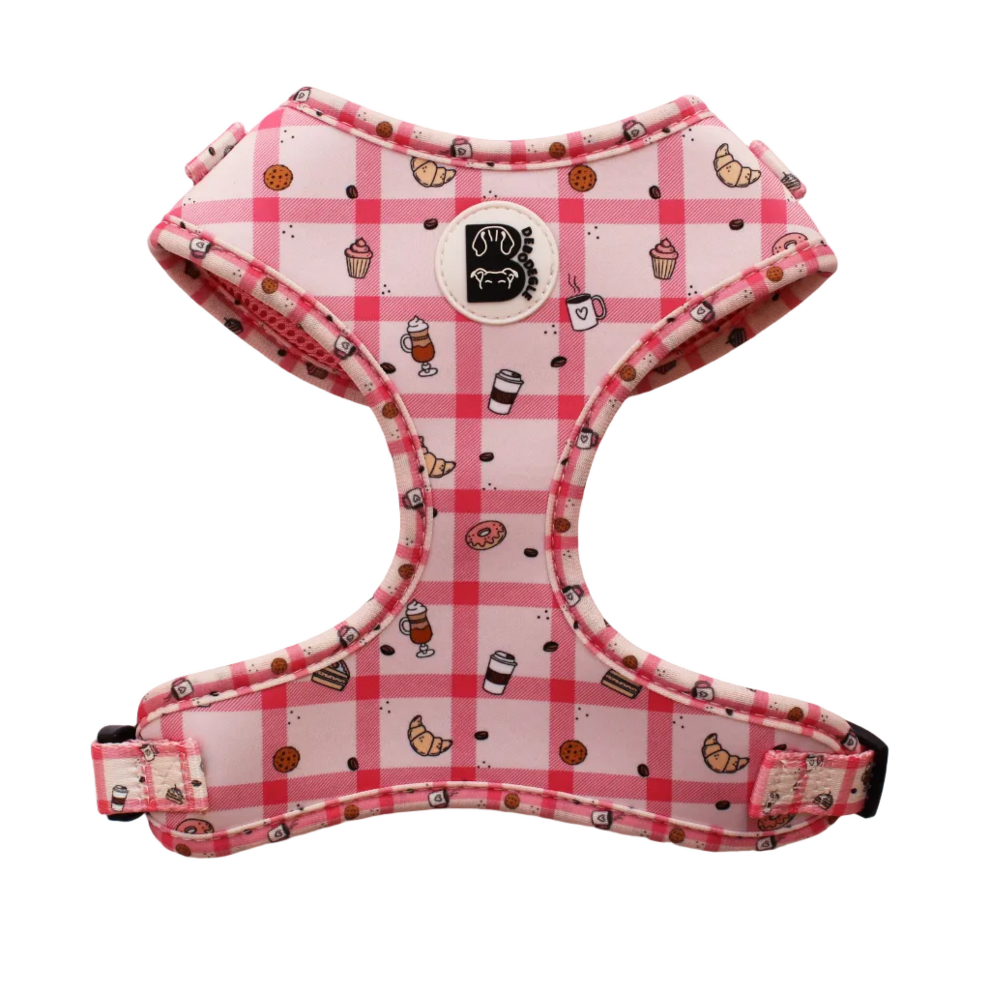 Arnés ajustable para perro Picnic Café, vista frontal