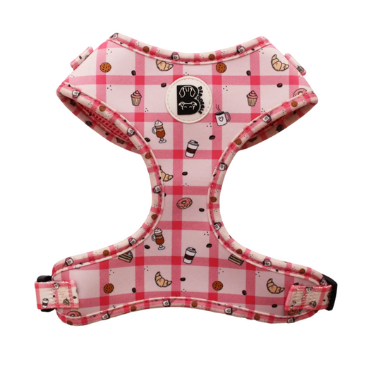 Arnés ajustable para perro Picnic Café, vista frontal
